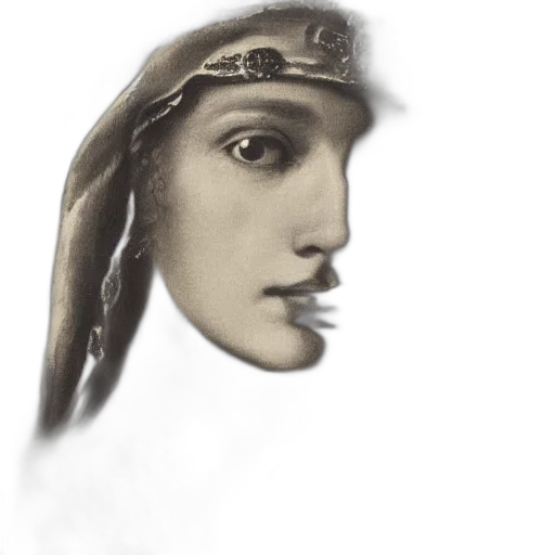 face, crown, mask, jewelry, photorealistic, pencil sketch, fantasy art, oil painting transparent PNG cut-out