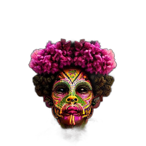 mask, crown, face, jewelry transparent PNG cut-out