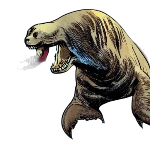 creature, animal, concept art, comic book art transparent PNG cut-out
