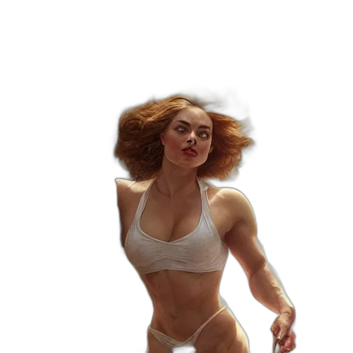 weapon, hair, creature, robot transparent PNG cut-out