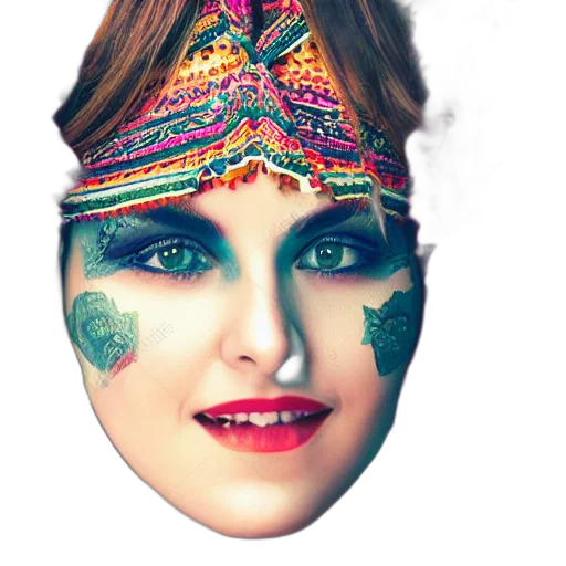 mask, face, crown, hat transparent PNG cut-out