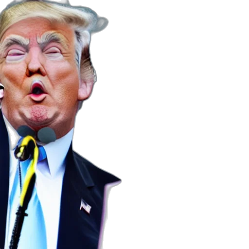 mask, trump, wearing, anime, cosplay, uwu transparent PNG cut-out
