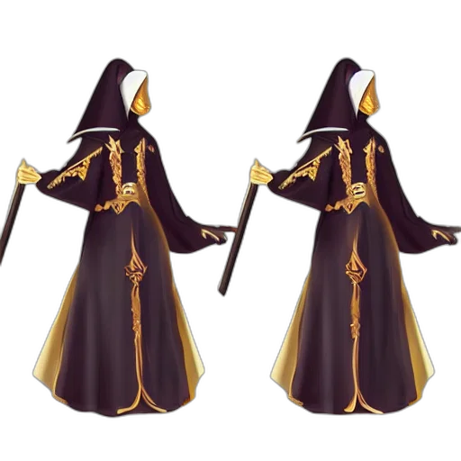staff, concept art, 3d render, fantasy art transparent PNG cut-out