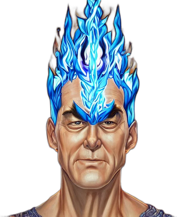 face, mask, staff, dragon transparent PNG cut-out