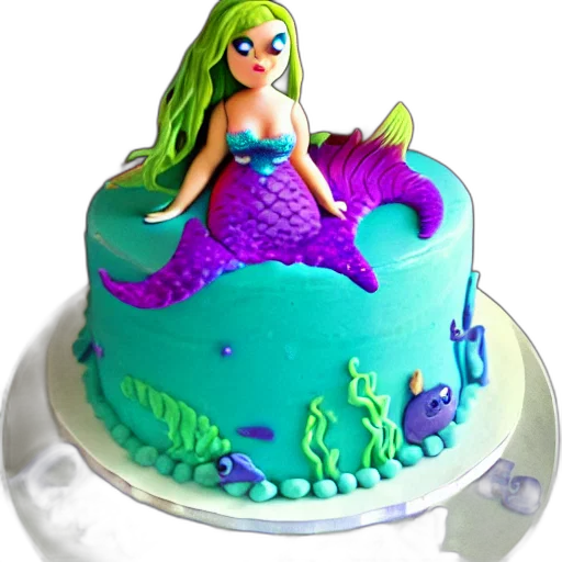 3d render, fantasy art, pixel art, concept art, underwater, pastel, angry, mermaid transparent PNG cut-out