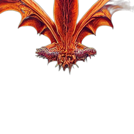 dragon, crown, staff, mask transparent PNG cut-out