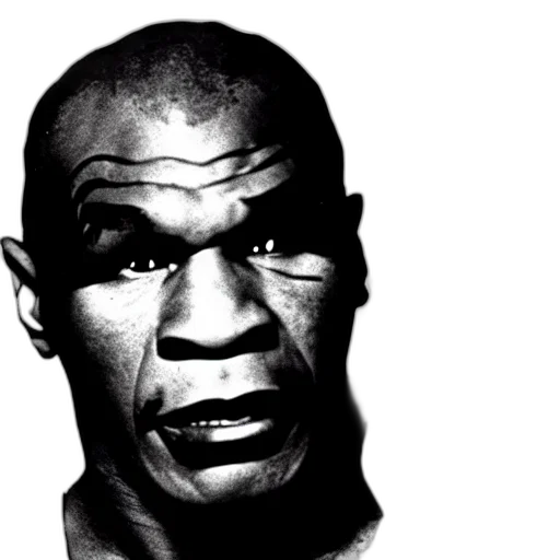 face, photorealistic, comic book art, cartoon, concept art, mike, tyson, vampire transparent PNG cut-out