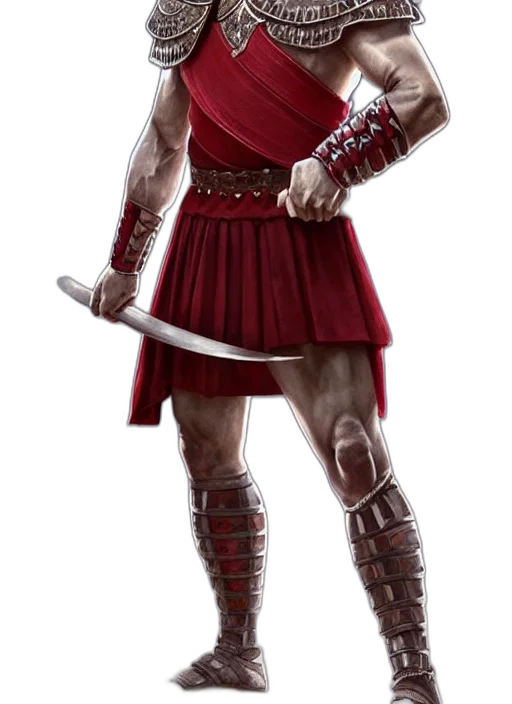 sword, weapon, dress, concept art, fantasy art, 3d render, comic book art, red transparent PNG cut-out