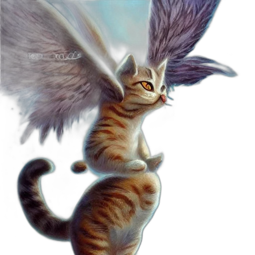 dragon, animal, staff, creature, fantasy art, photorealistic, oil painting, concept art transparent PNG cut-out
