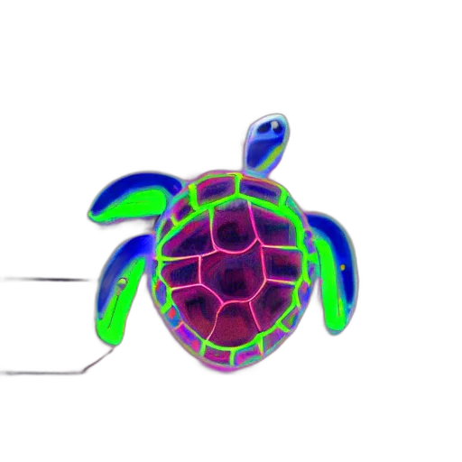 animal, flower, creature, umbrella, pixel art, 3d render, vaporwave, concept art transparent PNG cut-out