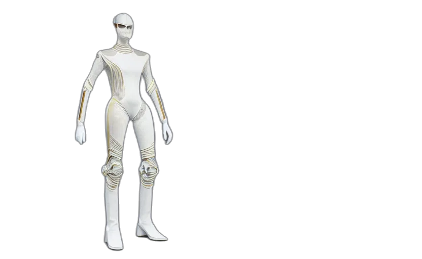 robot, 3d render, concept art, high transparent PNG cut-out