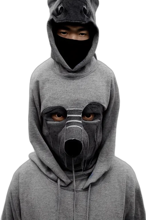 mask, jacket, face, animal transparent PNG cut-out