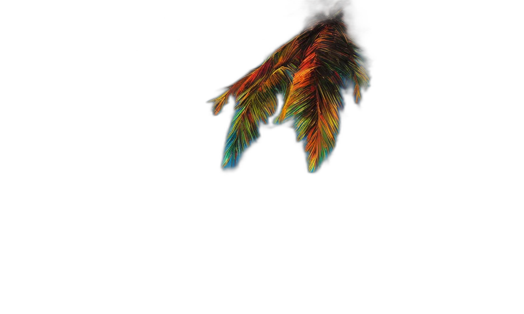 hair, dragon, creature, animal, 3d render, photorealistic, concept art, watercolor transparent PNG cut-out