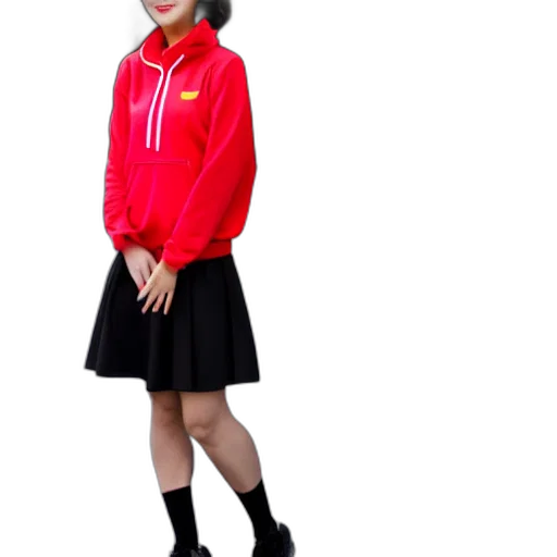 jacket, staff, dress, 3d render transparent PNG cut-out