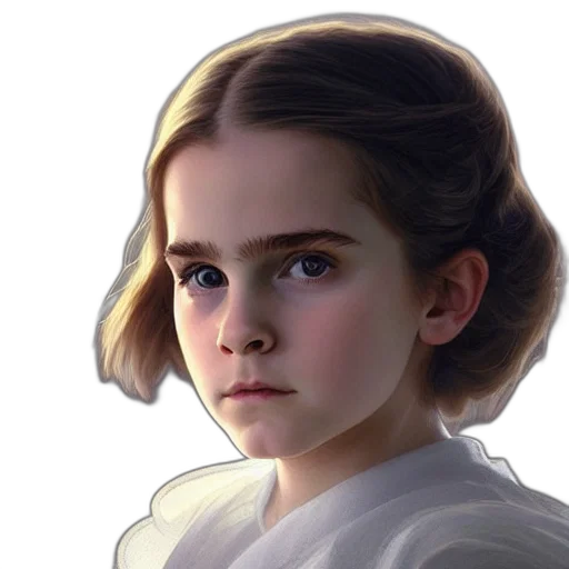 face, hair, crown, staff, photorealistic, concept art, fantasy art, oil painting transparent PNG cut-out