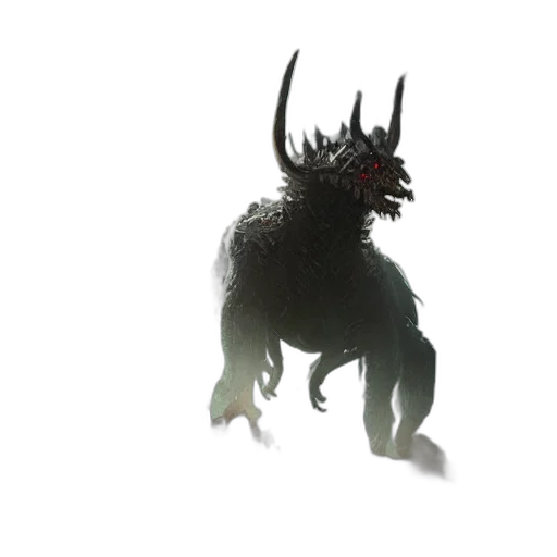 creature, dragon, mask, animal, concept art, 3d render, fantasy art, pixel art transparent PNG cut-out