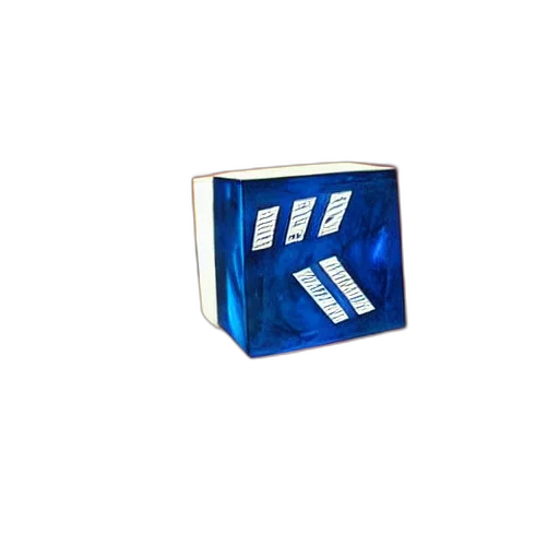 furniture, 3d render, blue, movie transparent PNG cut-out