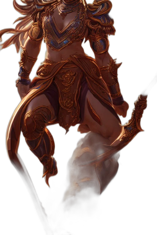 dragon, staff, sword, concept art, fantasy art, comic book art, dark, earth tones transparent PNG cut-out
