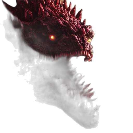 dragon, creature, animal, mask transparent PNG cut-out