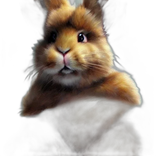 animal, creature, face, hair transparent PNG cut-out