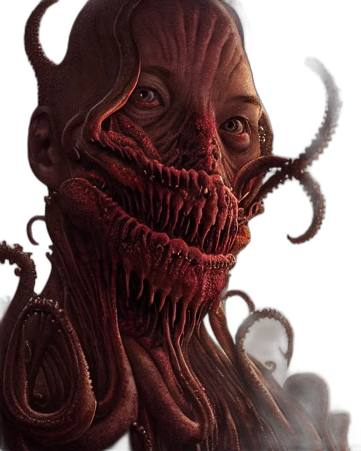 creature, mask, face, animal, concept art, 3d render, photorealistic, fantasy art transparent PNG cut-out