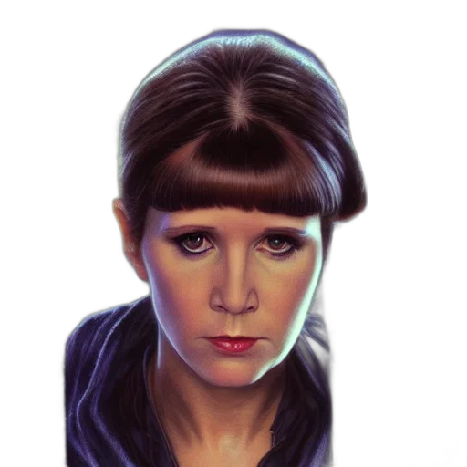 face, staff, photorealistic, concept art, comic book art, oil painting, young, carrie transparent PNG cut-out