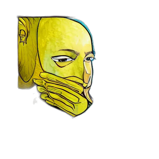 mask, face, robot, jacket transparent PNG cut-out