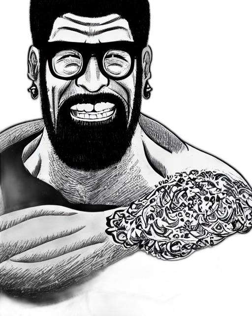 comic book art, cartoon, concept art, photorealistic transparent PNG cut-out
