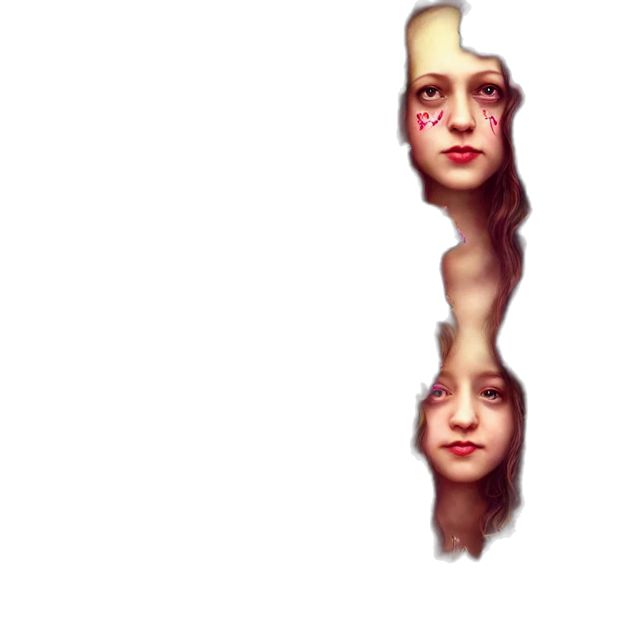face, mask, crown, creature, 3d render, concept art, photorealistic, pixel art transparent PNG cut-out