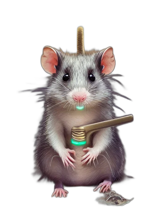 staff, jewelry, animal, weapon, concept art, photorealistic, cyberpunk, 3d render transparent PNG cut-out