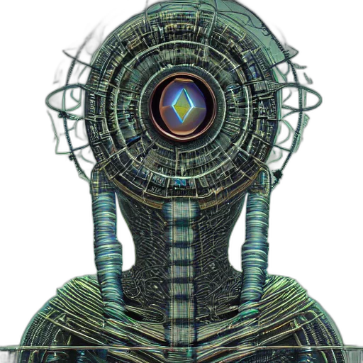 mask, robot, face, staff transparent PNG cut-out