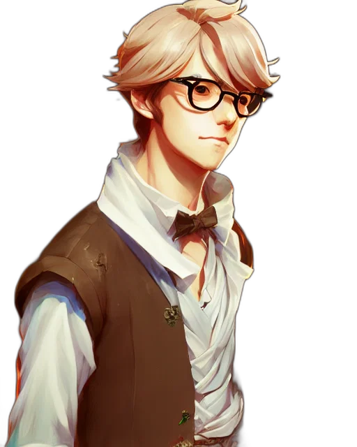 staff, fantasy art, pixel art, anime, concept art, monochrome, dark, pastel transparent PNG cut-out