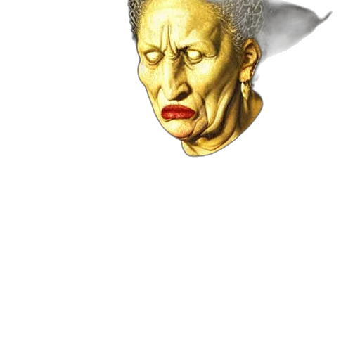 mask, face, staff, creature transparent PNG cut-out