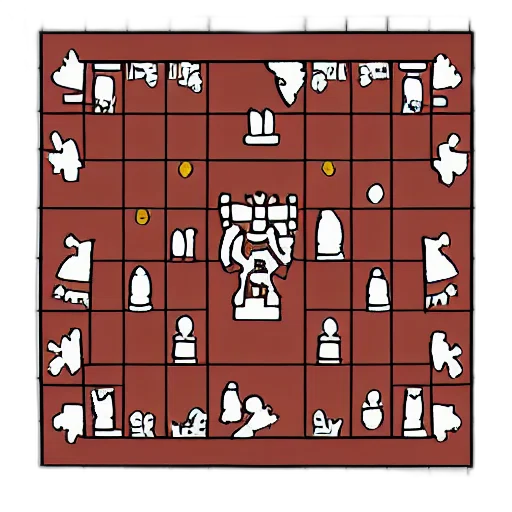 crown, robot, pixel art, concept art, fantasy art, forest, fire, night transparent PNG cut-out