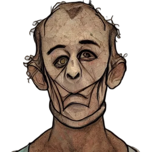 mask, face, staff, creature transparent PNG cut-out