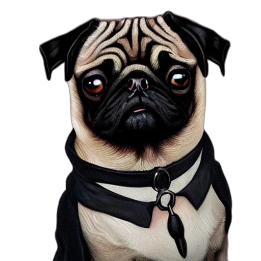 animal, face, creature, dress transparent PNG cut-out