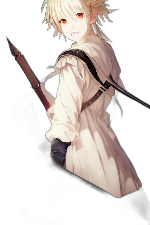 staff, sword, weapon, jacket transparent PNG cut-out