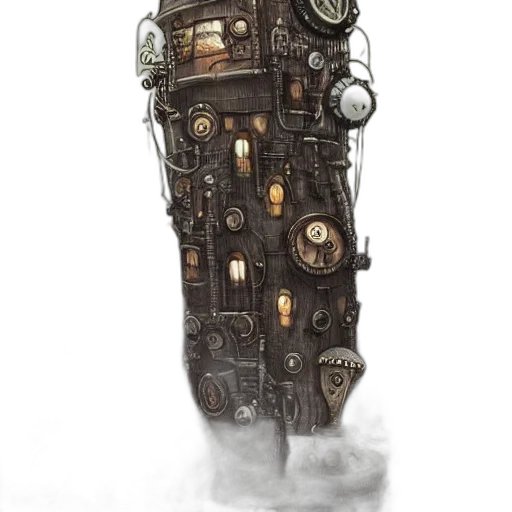 robot, weapon, staff, dress transparent PNG cut-out