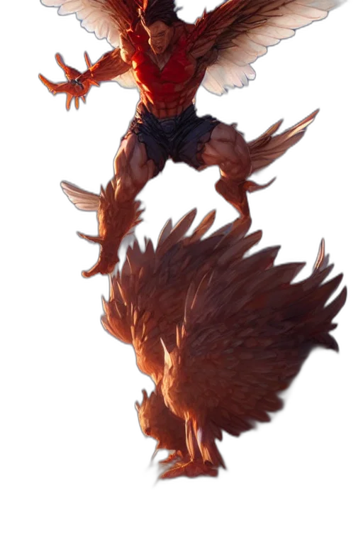 creature, animal, dragon, hair, concept art, 3d render, fantasy art, pixel art transparent PNG cut-out