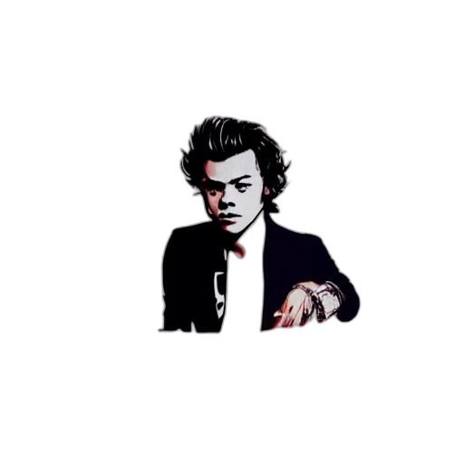 pixel art, photorealistic, cartoon, harry transparent PNG cut-out