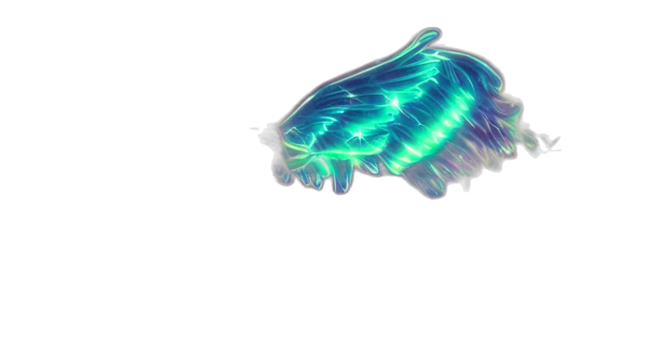 dragon, hair, creature, animal transparent PNG cut-out