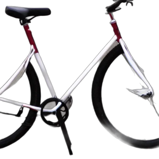 weapon, 3d render, photorealistic, concept art, bicycle, feet, instead, tires transparent PNG cut-out