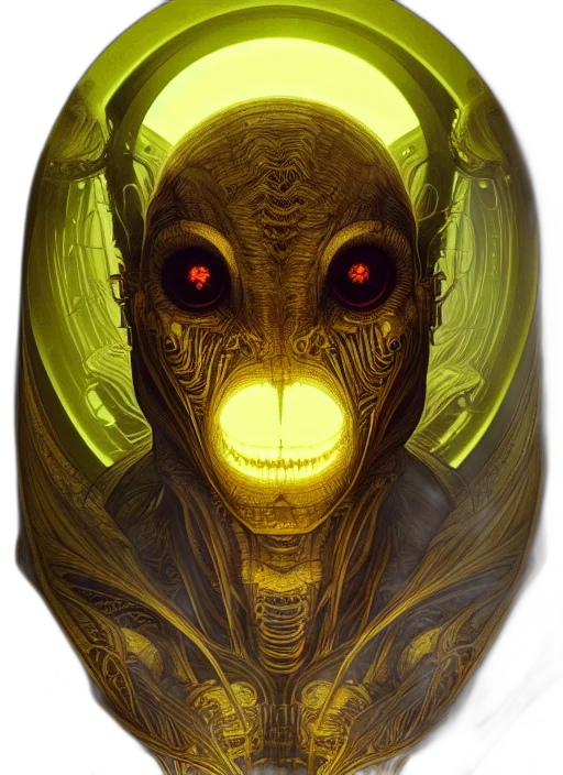 mask, face, creature, robot transparent PNG cut-out
