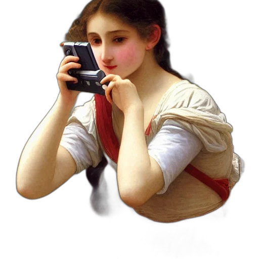 face, dress, weapon, staff, photorealistic, oil painting, pixel art, concept art transparent PNG cut-out