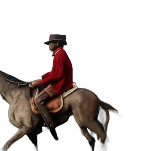 hat, animal, jacket, staff transparent PNG cut-out