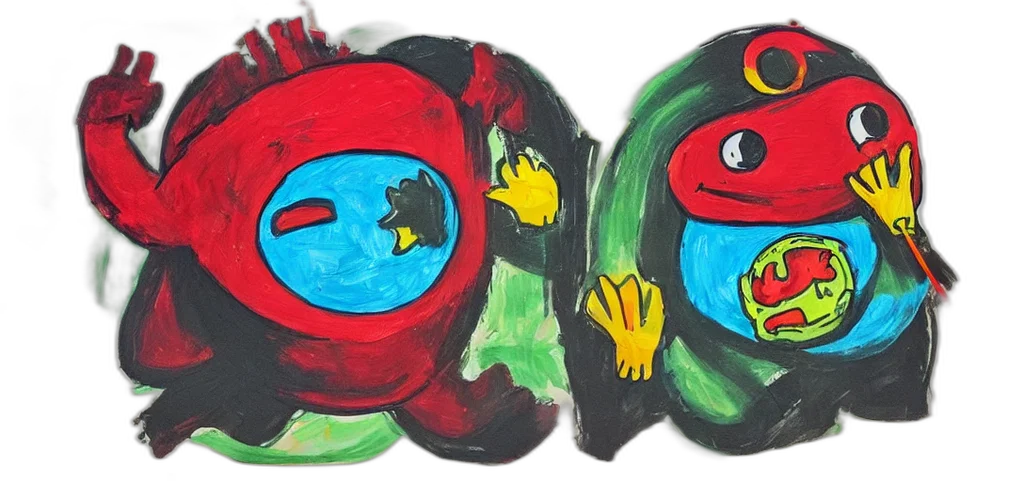 mask, watercolor, concept art, comic book art transparent PNG cut-out