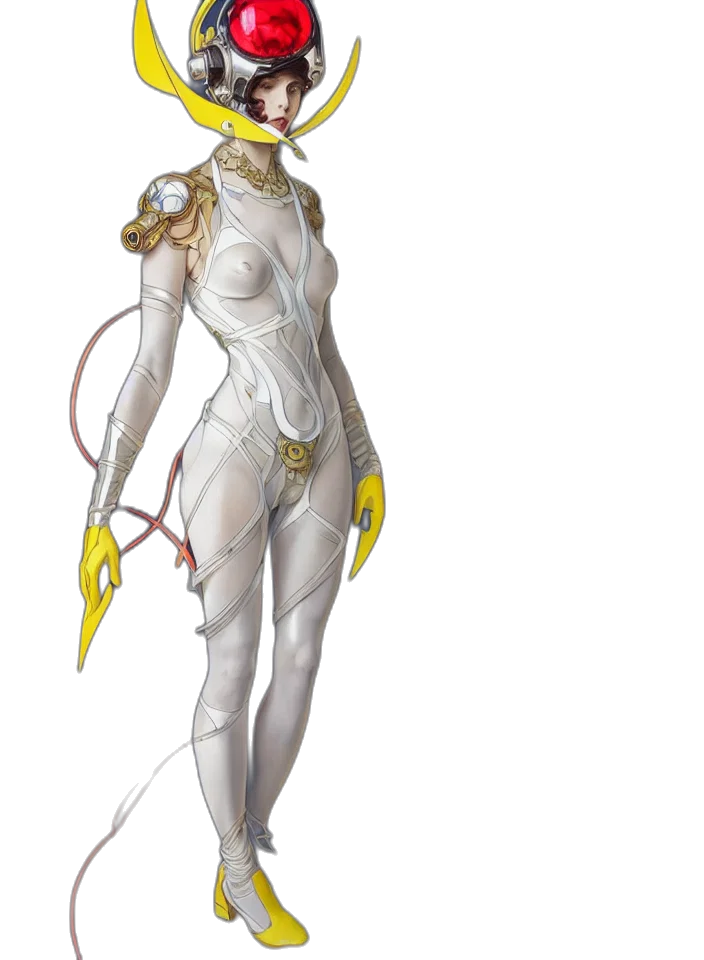 staff, concept art, fantasy art, cyberpunk, comic book art, golden, pastel, monochrome transparent PNG cut-out