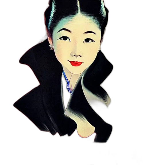 staff, face, jewelry, jacket transparent PNG cut-out