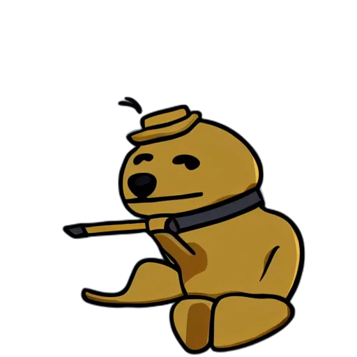staff, animal, creature, weapon, pixel art, concept art, cartoon, fantasy art transparent PNG cut-out