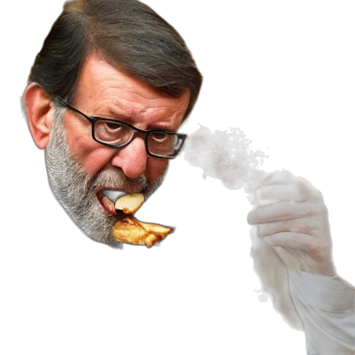 food, animal, weapon, fire, mariano, rajoy, eating, kebab transparent PNG cut-out